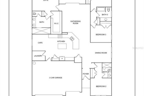 Купить виллу или дом в Окала, Флорида 3 комнаты, 212.93м2, № 1354404 - фото 27