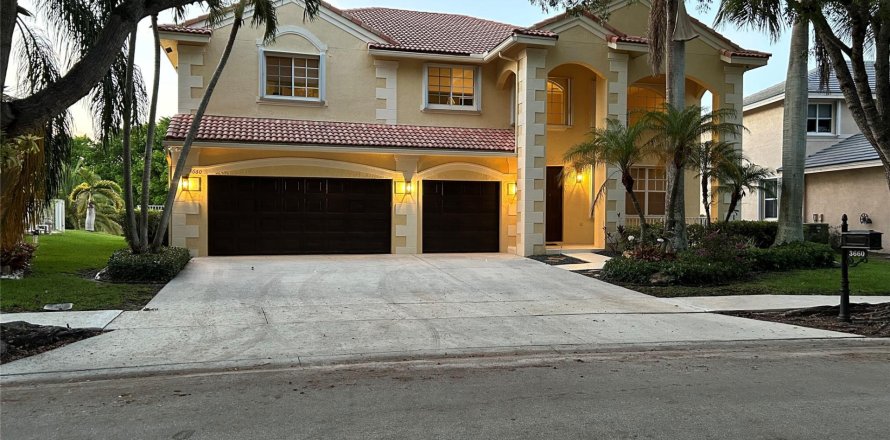 House in Weston, Florida 5 bedrooms, 393.91 sq.m. № 1207685