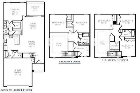 House in St. Johns, Florida 4 bedrooms, 190.82 sq.m. № 850917 - photo 12