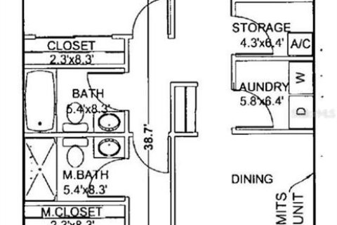 Condo in New Port Richey, Florida, 2 bedrooms  № 1266306 - photo 15