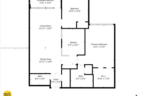 Condo in Hallandale Beach, Florida, 2 bedrooms  № 1320679 - photo 12