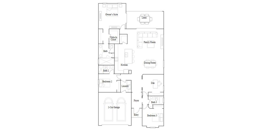 Townhouse floor plan «209SQM MARIA», 3 bedrooms in HERITAGE LANDING