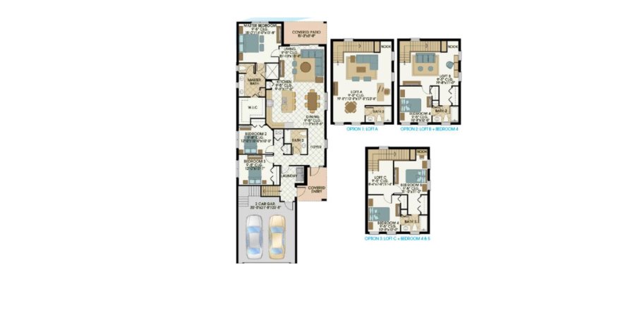 Villa ou maison à Sky Cove South - of Westlake à Westlake, Floride 5 chambres, 214 m2 № 640459