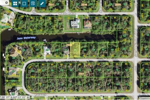 Купить земельный участок в Порт-Шарлотт, Флорида № 252115 - фото 1