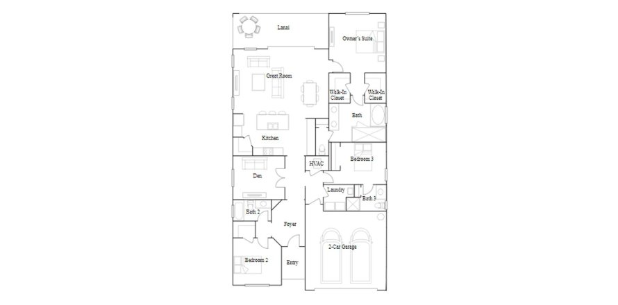 Townhouse floor plan «204SQM MARSALA», 3 bedrooms in THE ISLES AT WEST PORT