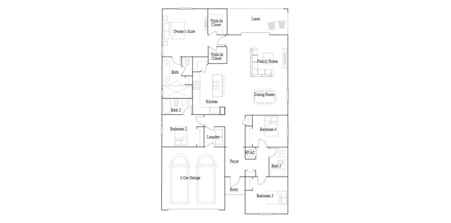 Townhouse floor plan «189SQM TREVI», 4 bedrooms in THE ISLES AT WEST PORT