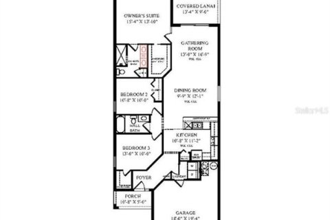 Купить виллу или дом в Окала, Флорида 3 комнаты, 137.4м2, № 1420604 - фото 2