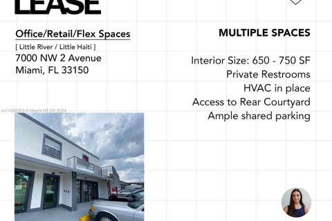 Propiedad comercial en alquiler en Miami, Florida № 819082 - foto 1