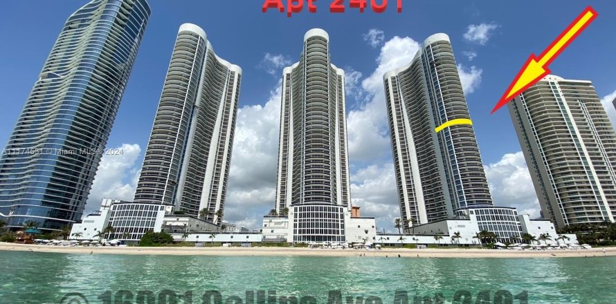 Condo in Sunny Isles Beach, Florida, 3 bedrooms  № 1171493