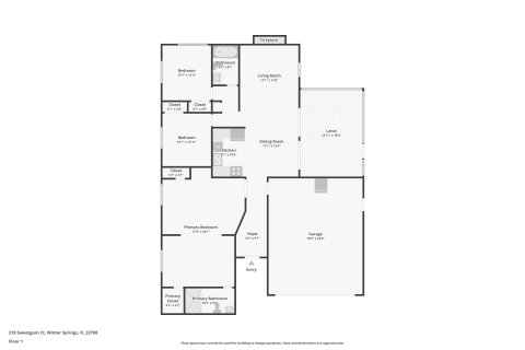 House in Winter Springs, Florida 3 bedrooms, 126.53 sq.m. № 1349463 - photo 2