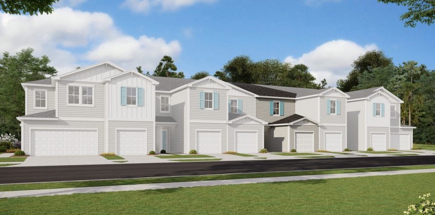 Townhouse in Brandon Lakes at Silver Landing in Saint Augustine, Florida 2 bedrooms, 120 sq.m. № 505442