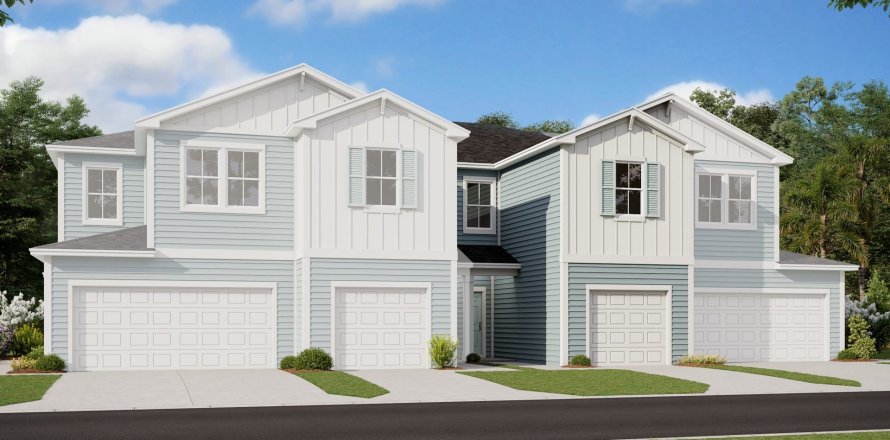 Townhouse in Brandon Lakes at Silver Landing in Saint Augustine, Florida 3 bedrooms, 133 sq.m. № 505443