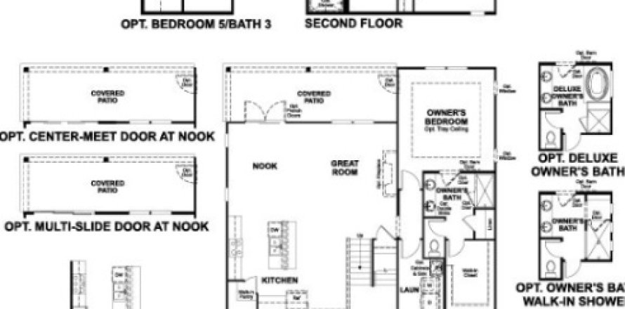 House floor plan «House», 3 bedrooms in Beachwalk by Richmond American Homes