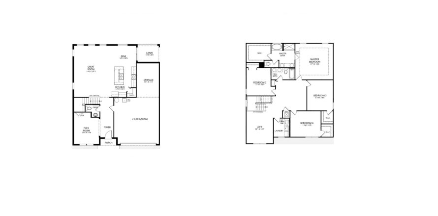 House floor plan «House», 4 bedrooms in Ormond And Daytona Beach