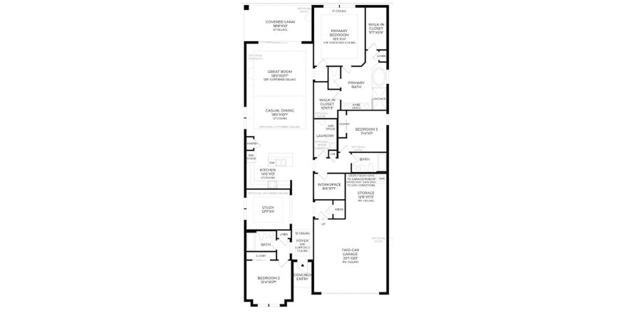Townhouse floor plan «225SQM MCKENNA CONTEMPORARY», 3 bedrooms in REGENCY AT AVENIR