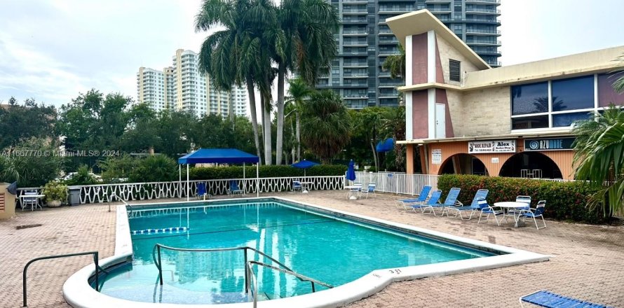 Studio in the Condo in Hallandale Beach, Florida  № 1395049