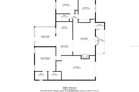 Купить виллу или дом в Окала, Флорида 8 комнат, 124.49м2, № 1390773 - фото 2