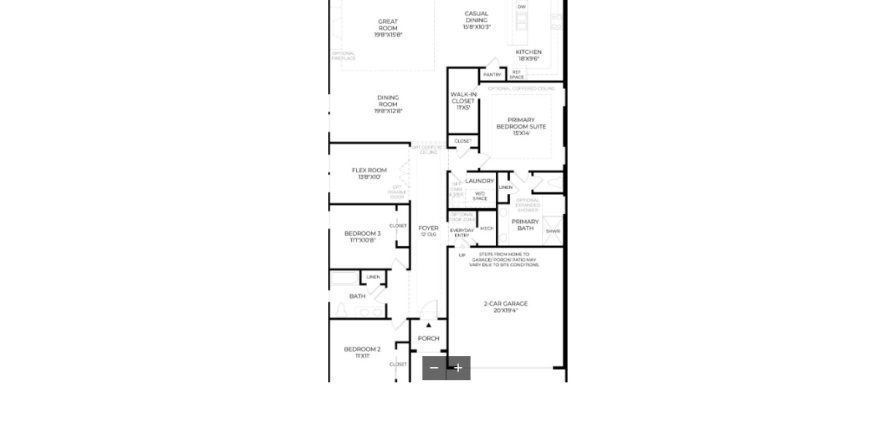 House in Edison East - Executive Collection in Jacksonville, Florida 3 bedrooms, 211 sq.m. № 516540