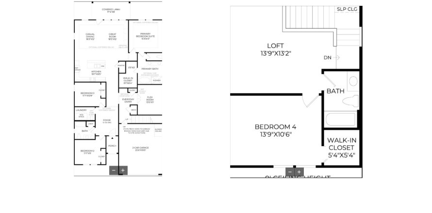 Планировка виллы или дома «House» 4 спальни в ЖК Edison East - Executive Collection