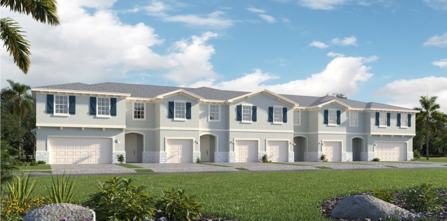 Townhouse in Lakeshore at The Fountains in Lake Worth, Florida 3 bedrooms, 157 sq.m. № 647607