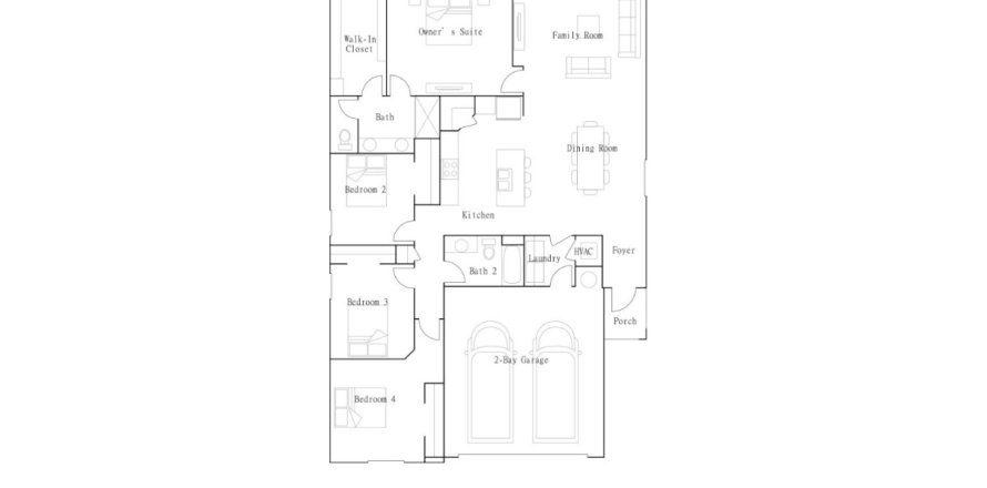 House floor plan «House», 4 bedrooms in Verano - The Estates