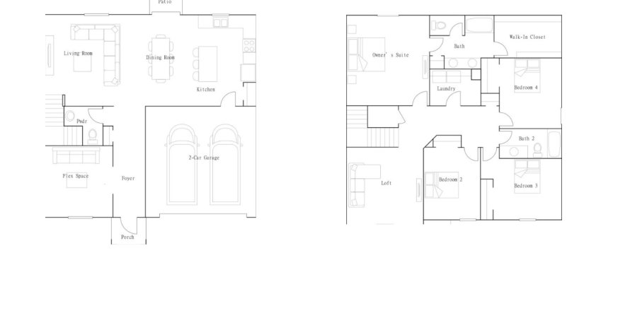 House floor plan «House», 4 bedrooms in Verano - The Estates
