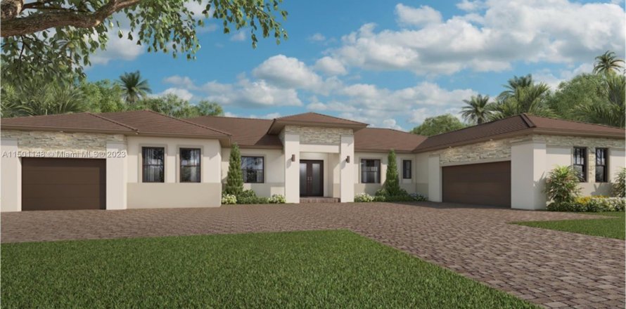 House in Miami, Florida 5 bedrooms, 335.19 sq.m. № 889855