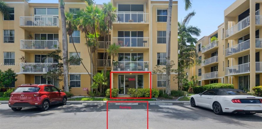 Condominio en Dania Beach, Florida, 1 dormitorio  № 1233969