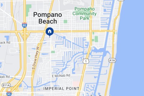 Condominio en venta en Pompano Beach, Florida, 1 dormitorio, 62.99 m2 № 1096659 - foto 1