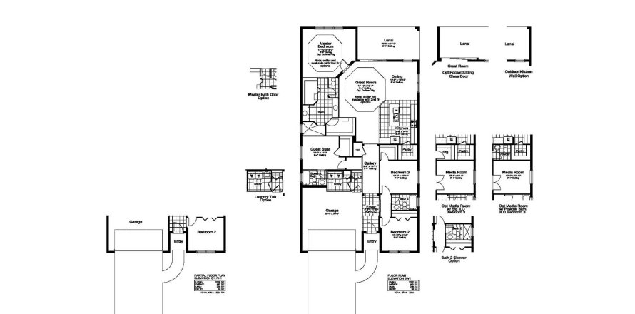 Townhouse floor plan «280SQM TRIUMPH», 4 bedrooms in SILVERLEAF