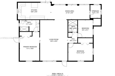 Купить виллу или дом в Хайалиа, Флорида 3 спальни, 136.94м2, № 1398388 - фото 3