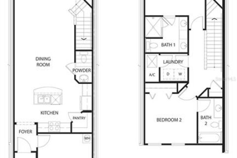 Townhouse in Palm Coast, Florida 2 bedrooms, 133.97 sq.m. № 1295851 - photo 2