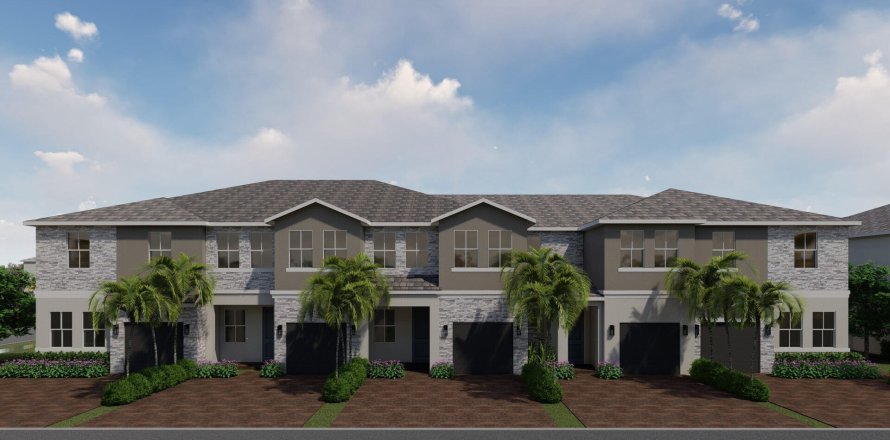 Townhouse in Pembroke Pines, Florida 4 bedrooms, 179.49 sq.m. № 1178362