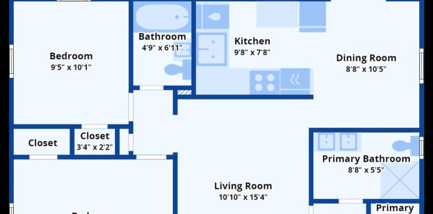 Casa en Fort Lauderdale, Florida 3 dormitorios, 110.65 m2 № 930177