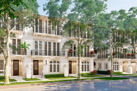 Touwnhouse à vendre à Coral Gables, Floride: 4 chambres, 501.39 m2 № 1184282 - photo 10