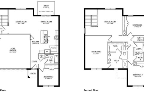 Купить виллу или дом в Уимаума, Флорида 3 комнаты, 220.27м2, № 1347401 - фото 12