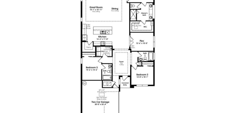 House in The Reserve at Victoria in DeLand, Florida 3 bedrooms, 198 sq.m. № 617396