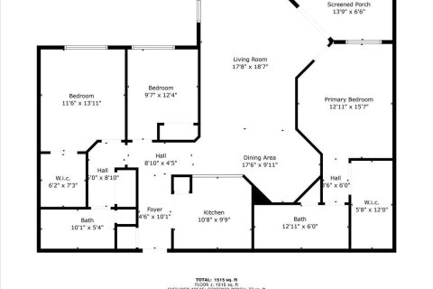 Купить кондоминиум в Лантана, Флорида 3 спальни, 140.75м2, № 1100244 - фото 1