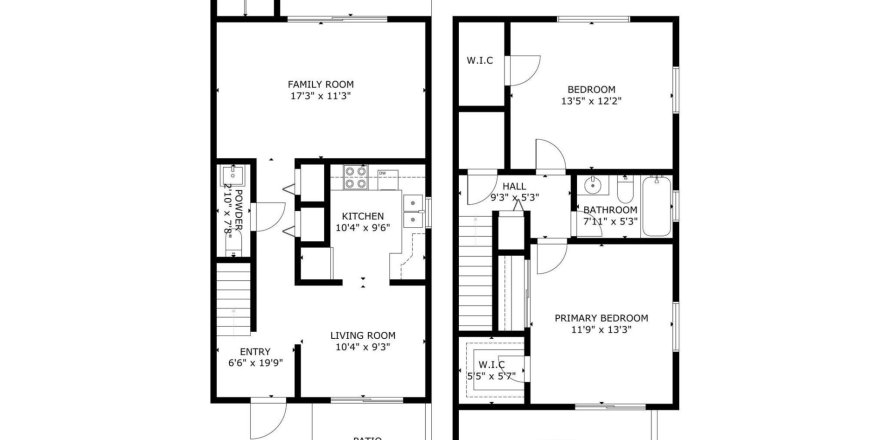 Touwnhouse à North Lauderdale, Floride 2 chambres, 107.02 m2 № 1179470