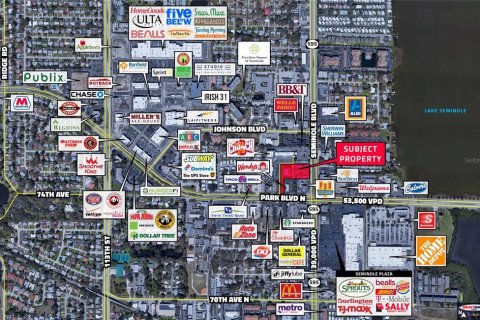 Propiedad comercial en alquiler en Seminole, Florida, 4966.18 m2 № 792741 - foto 7