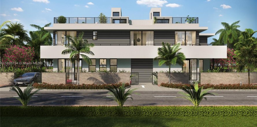 Townhouse in Miami, Florida 4 bedrooms, 349.22 sq.m. № 1305404