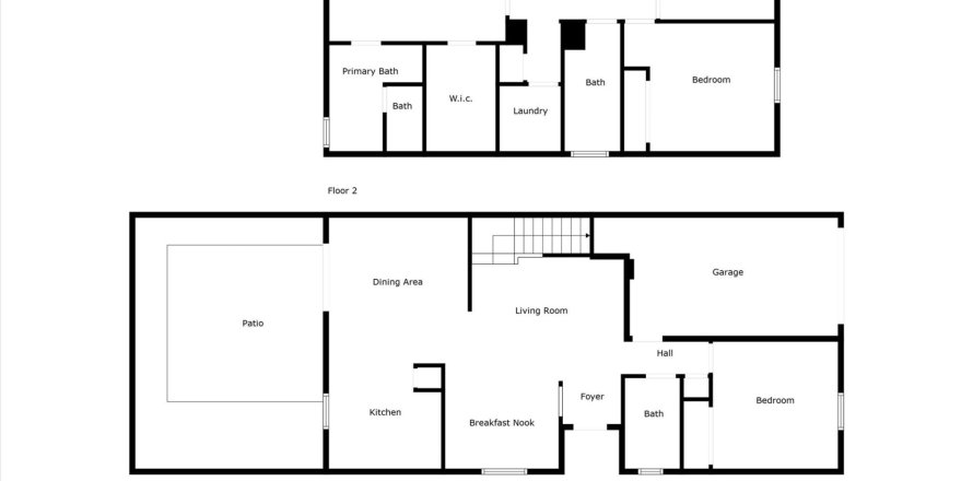 Townhouse in Miami, Florida 4 bedrooms, 177.63 sq.m. № 1230211