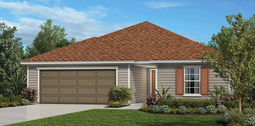 House in Panther Creek by KB Home in Jacksonville, Florida 4 bedrooms, 186 sq.m. № 429862