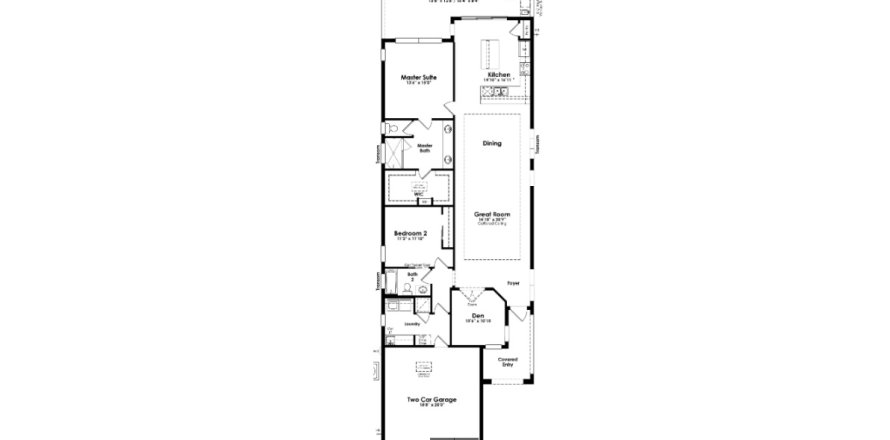 Casa en Cresswind Palm Beach en Westlake, Florida 2 dormitorios, 172 m2 № 653736