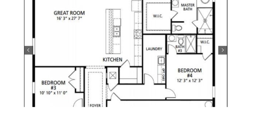 House floor plan «House», 4 bedrooms in Village Park by Maronda Homes