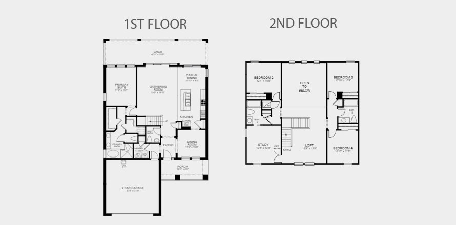 House floor plan «242SQM BONAIRE», 4 bedrooms in RIVER LANDING