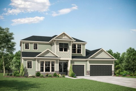 House in Foxmeadow by Drees Homes in Middleburg, Florida 4 bedrooms, 341 sq.m. № 429841 - photo 5