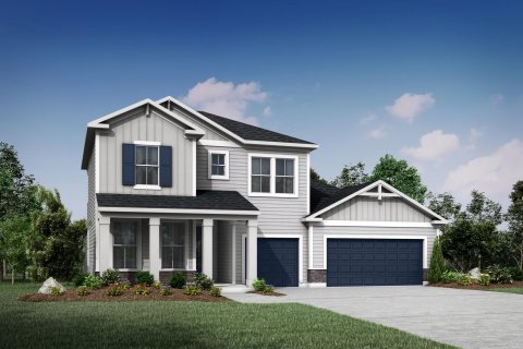 House in Foxmeadow by Drees Homes in Middleburg, Florida 4 bedrooms, 274 sq.m. № 429838 - photo 6
