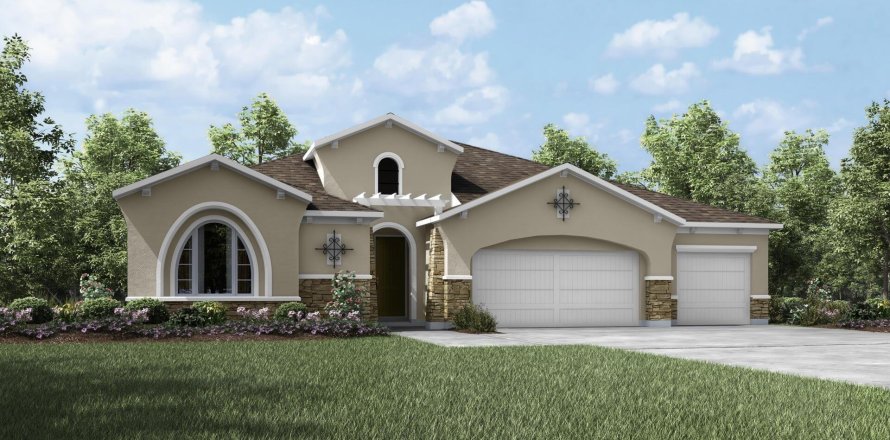 Villa ou maison à Foxmeadow by Drees Homes à Middleburg, Floride 4 chambres, 306 m2 № 429839