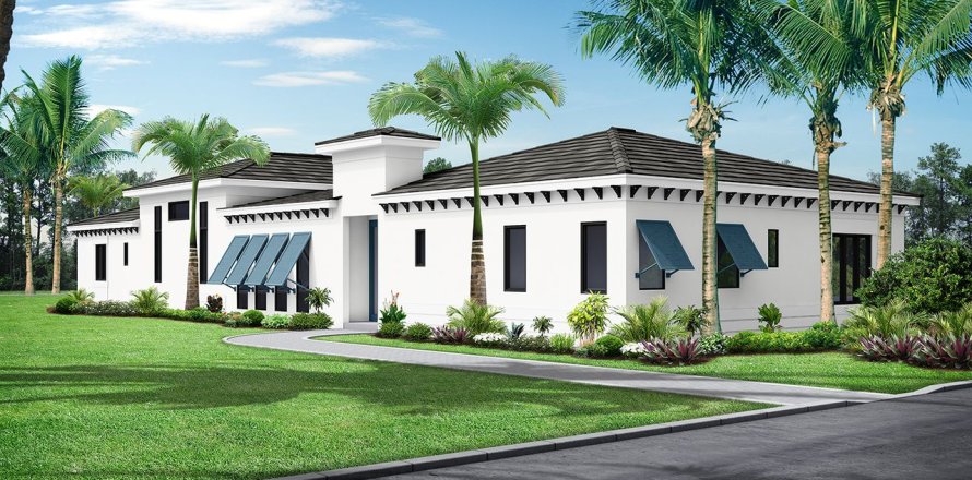 House in Aqua by Medallion Home in Bradenton, Florida 3 bedrooms, 227 sq.m. № 567711